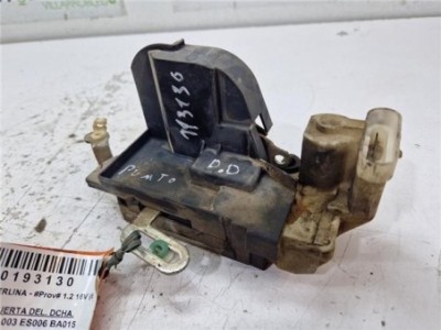 Cerradura Puerta Delantera Derecha Fiat PUNTO BERLINA 1 2 16V