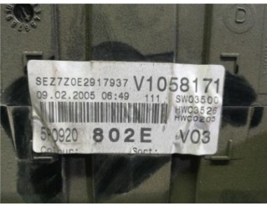 Cuadro Completo Seat TOLEDO 2 0 TDI 