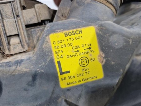 Faro Delantero Izquierdo Peugeot 406 Berlina  2 0 HDI 110