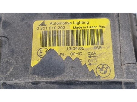 Faro Delantero Derecho BMW Serie X3  2 0d [2 0 Ltr  - 110 kW 16V Diesel CAT]