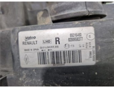 Faro Delantero Derecho Renault Modus I  1 5 dCi 