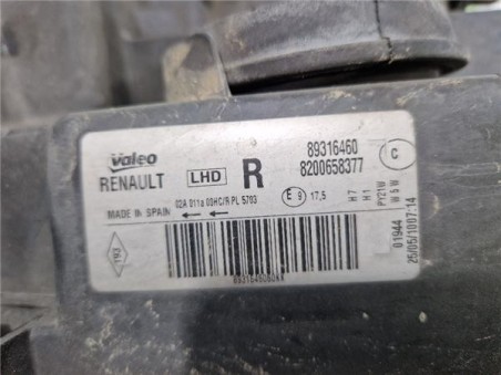 Faro Delantero Derecho Renault Modus I  1 5 dCi 