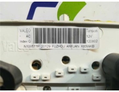 Mandos Calefaccion / Aire Acondicionado Opel VIVARO FURGÓN/COMBI 2 5 CDTI 