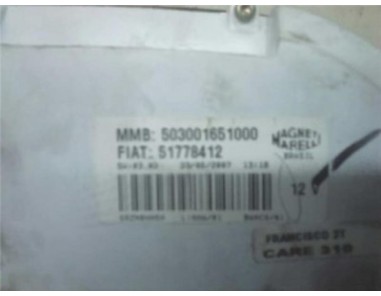 Cuadro Completo Fiat LINEA 1 3 16V JTD 