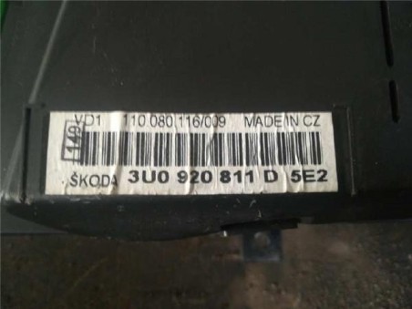 Cuadro Completo Skoda SUPERB 2 0 TDI DPF 