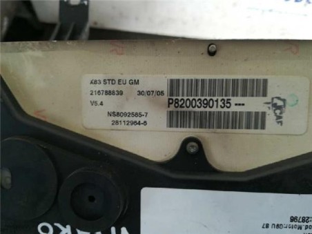 Cuadro Completo Opel VIVARO 2 5 DTI / CDTI 