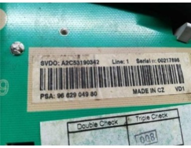 Cuadro Completo Peugeot 207 1 6 16V HDi 