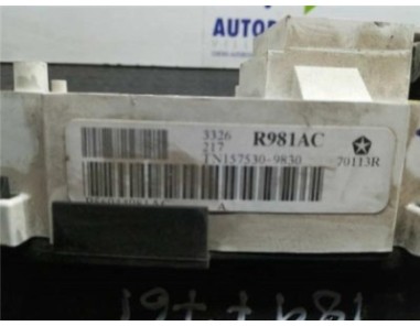 Cuadro Completo Chrysler VOYAGER 2 5 CRD 