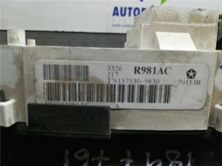 Cuadro Completo Chrysler VOYAGER 2 5 CRD 