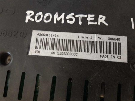 Cuadro Completo Skoda ROOMSTER 1 4 TDI 