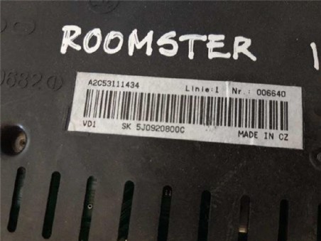 Cuadro Completo Skoda ROOMSTER 1 4 TDI 