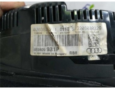 Cuadro Completo Audi A4 BERLINA 2 0 TDI 