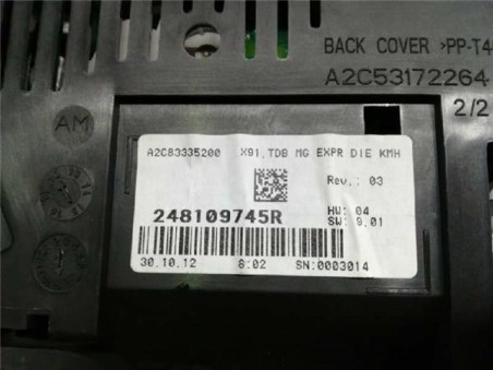 Cuadro Completo Renault LAGUNA III 2 0 dCi D FAP 