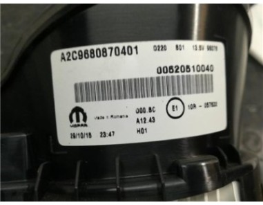 Cuadro Completo Fiat TIPO II  SEDAN 1 4 