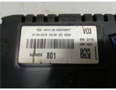 Cuadro Completo Seat IBIZA SC 1 4 16V 