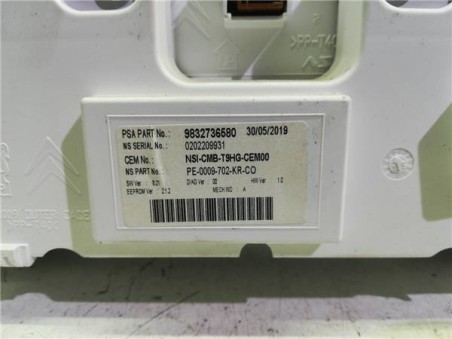 Cuadro Completo Peugeot 308 1 5 