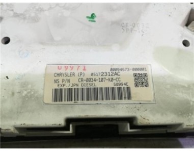 Cuadro Completo Jeep GR  CHEROKEE 3 0 CRD 