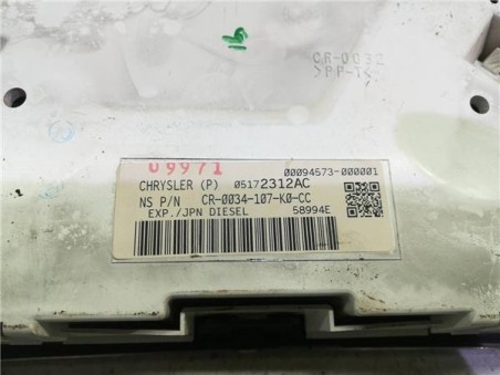 Cuadro Completo Jeep GR  CHEROKEE 3 0 CRD 