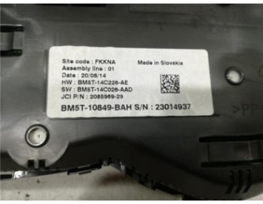 Cuadro Completo Ford FOCUS LIM  1 0 EcoBoost 