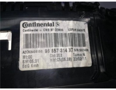 Cuadro Completo Citroen C4 LIM  1 6 HDi FAP 