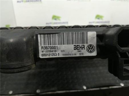 Radiador Volkswagen Polo V  1 0 Advance BMT [1 0 Ltr  - 55 kW]