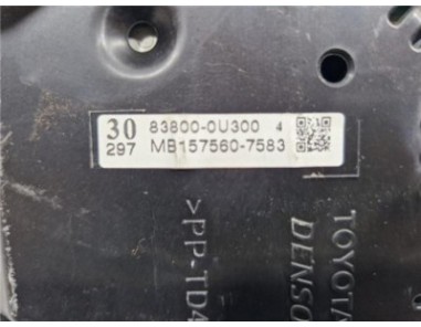 Cuadro Completo Toyota Yaris  1 3 Active [1 3 Ltr  - 73 kW 16V CAT]