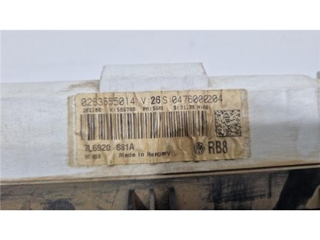 Cuadro Completo Volkswagen Touareg  2 5 TDI R5 [2 5 Ltr  - 128 kW TDI]