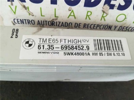 Centralita Cierre BMW SERIE 7 4 4 Turbodiesel 