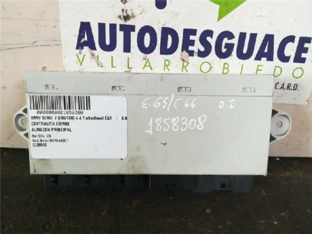 Centralita Cierre BMW SERIE 7 4 4 Turbodiesel 