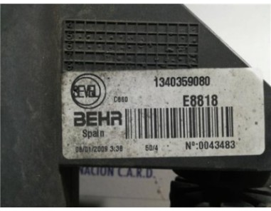 Radiador Citroen JUMPER COMBI 2 2 HDI 