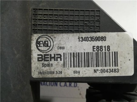 Radiador Citroen JUMPER COMBI 2 2 HDI 