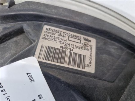 Faro Delantero Izquierdo Renault Kangoo I  1 5 dCi