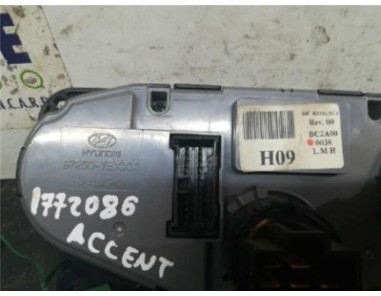 Mandos Calefaccion / Aire Acondicionado Hyundai ACCENT 1 5 CRDi 