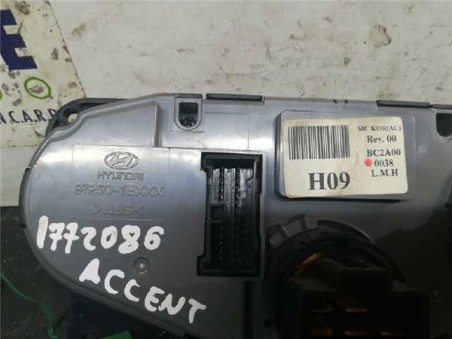 Mandos Calefaccion / Aire Acondicionado Hyundai ACCENT 1 5 CRDi 