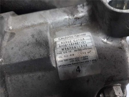 Compresor Aire Acondicionado Nissan NOTE 1 6 16V 