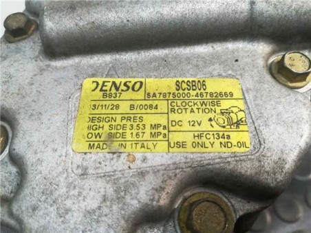 Compresor Aire Acondicionado Lancia YPSILON 1 4 