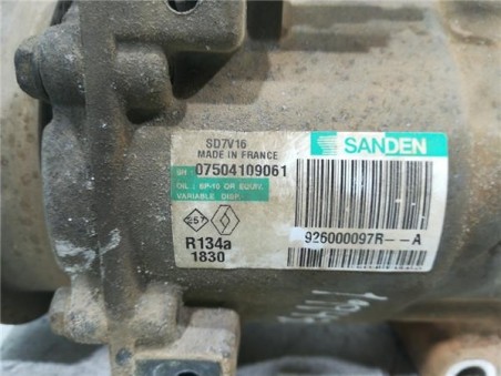 Compresor Aire Acondicionado Dacia Duster I  1 6 Ambiance 4x4 [1 6 Ltr  - 77 kW 16V CAT]