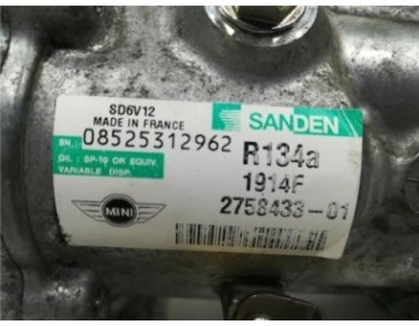 Compresor Aire Acondicionado Mini Mini  1 4 One [1 4 Ltr  - 70 kW 16V CAT]