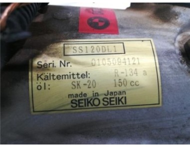 Compresor Aire Acondicionado BMW Serie 3 Berlina  2 0 320d [2 0 Ltr  - 100 kW 16V Diesel CAT]