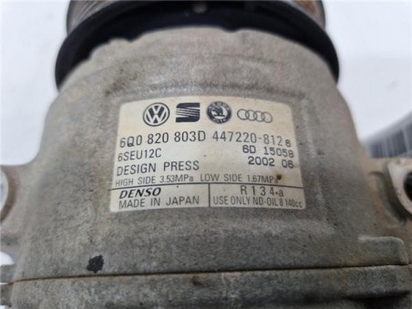 Compresor Aire Acondicionado Seat Ibiza  1 9 SDI