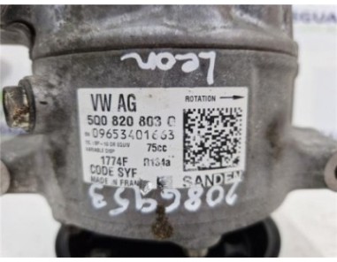 Compresor Aire Acondicionado Seat Leon ST 5F8  1 6 Reference [1 6 Ltr  - 81 kW TDI]