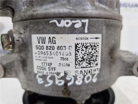 Compresor Aire Acondicionado Seat Leon ST 5F8  1 6 Reference [1 6 Ltr  - 81 kW TDI]