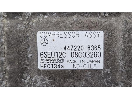 Compresor Aire Acondicionado Mercedes-Benz Clase A  1 6 160  [1 6 Ltr  - 75 kW CAT]