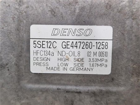 Compresor Aire Acondicionado Toyota Verso  2 0 Advance [2 0 Ltr  - 93 kW D-4D CAT]