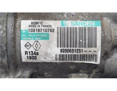 Compresor Aire Acondicionado Renault Clio III  1 5 dCi 