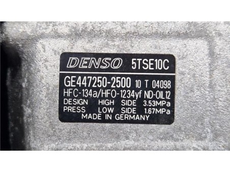 Compresor Aire Acondicionado Toyota Yaris  1 3 Active [1 3 Ltr  - 73 kW 16V CAT]