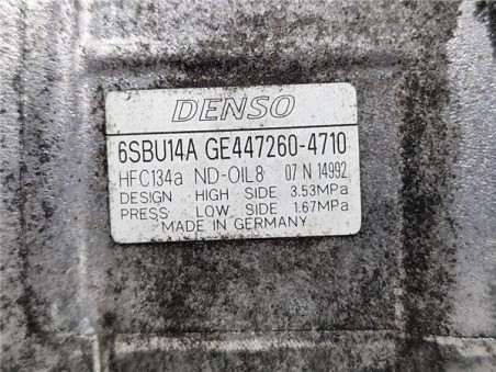 Compresor Aire Acondicionado BMW Serie 3 Berlina  2 0 318d [2 0 Ltr  - 105 kW Turbodiesel CAT]