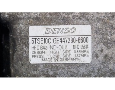 Compresor Aire Acondicionado Toyota Auris  1 4 Business [1 4 Ltr  - 66 kW Turbodiesel CAT]