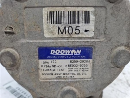 Compresor Aire Acondicionado Hyundai Tucson  2 0 CRDi