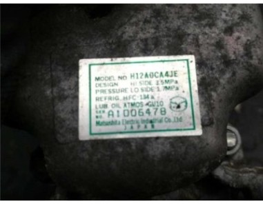 Compresor Aire Acondicionado Mazda 6 LIM  2 0 Turbodiesel 